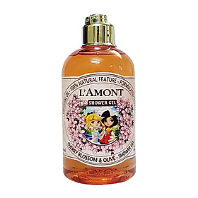 Sữa Tắm Cho Bé L'amont En Provence Baby Cherry Blossom Shower Gel Hương Hoa Anh Đào Chai 250ml