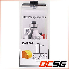 Mua Mũi phay bo tròn góc ổ Bi (1/4  *9/16  R=5/16  ) Makita D-49797