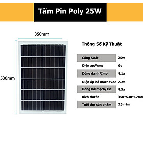 Mua Tấm pin năng lượng mặt trời kèm dây nối  nhiều loại kích thước từ 8W-35W  chất liệu polycrystalline cao cấp