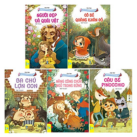 Sách - Combo 20 cuốn Những Câu Chuyện Cổ Tích Đáng Yêu - Song Ngữ Anh Việt - ndbooks