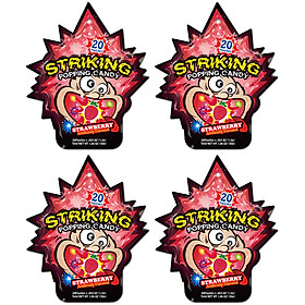 Kẹo nổ Striking vị Dâu