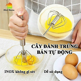 cây đánh trứng inox