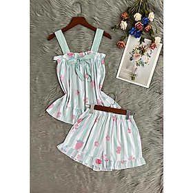 SET BỘ ĐỒ NGỦ NỮ NGẮN SIÊU ĐẸP , CỰC HOT HÈ 2021 THỜI TRANG MỚI NHẤT HIỆN NAY