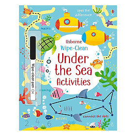 Sách tẩy xóa tiếng Anh - Wipe-Clean Under the Sea Activities