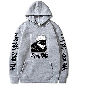 Cửu Âm Chân Kinh Kaisen Anime Áo Hoodie Trang Rời Tay Dài Thu Đông Kính Thời Trang Uniex