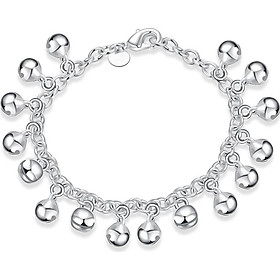Chain Bracelet with Silver Globe