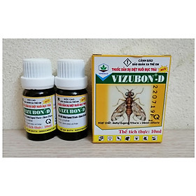 1 HỘP 2 lọ (10ml/lọ) THUỐC DẪN DỤ DIỆT RUỒI ĐỤC TRÁI VIZUBON-D 