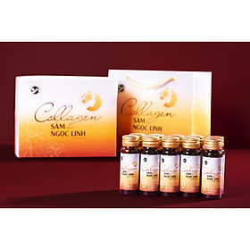 Combo 2 nước uống Collagen Sâm Ngọc Linh TẶNG 1 hộp Viên Nang Mềm Sâm Ngọc Linh