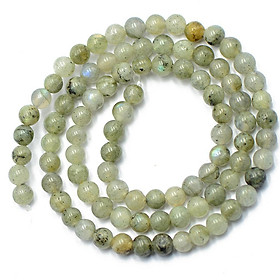 Natural Labradorite Gemstone Loose Spacer Beads Strand for Jewelry Craft