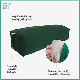 Gối yoga phục hồi hỗ trợ cơ thể The Yogis' Shop Chất liệu gòn thiên nhiên - Hình chữ nhật