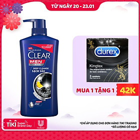 Dầu Gội Sạch Gàu Clear Men Deep Cleanse Sạch Sâu (900g)
