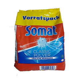 Combo 5 bịch bột Rửa Ly - Bát Somat 1,2 Kg - Đức