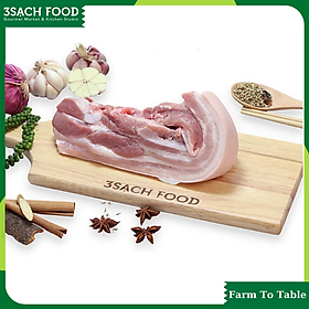 Ba rọi Heo Monang rút sườn (vĩ 500gr) - Không chất tạo nạc, không bơm nước - Thịt tươi trong ngày