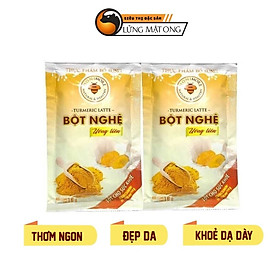 Bột nghệ uống liền Set 2 gói Honimore 16g - thơm ngon - đẹp da - tăng cường sức khoẻ