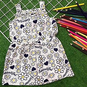Váy hai dây giả jum LITIBABY bé gái size 1 - 10T .X19