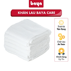 Mua Khăn Lau Tay BAYA CARE Bằng Vải Cotton Sợi Mềm Thấm Nước Tốt  Mềm Mịn Với Da Tay  Hiệu Suất Làm Sạch Cao  Dễ Dàng Giặt Và Mau Khô 2833