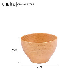 Bát gỗ tự nhiên ONGTRE ăn Salad/ An toàn sức khỏe/ nhập khẩu cao cấp