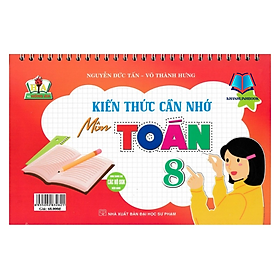 kiến thức cần nhớ môn toán 8 (dùng chung các bộ sgk hiện hành) (HA)