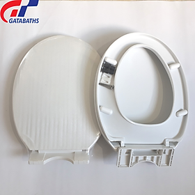 Mua Nắp bồn cầu đóng êm  nắp bệt đa dụng OK21S dùng cho bệt liền khối  két rời TOTO  INAX  VIGLACERA