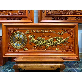 Mua Tranh đồng hồ gỗ “Mã Đáo Thành Công”