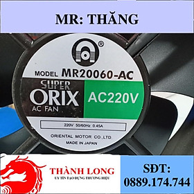 Mua Quạt thông gió ORIX MR20060  quạt tản nhiệt  làm mát không khí
