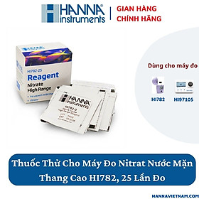 Mua Bột Thử Cho Máy Đo Nitrat Trong Nước Mặn HI782  25 Lần Đo