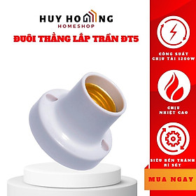 Đuôi đèn thẳng lắp trần ĐT5(A) Sopoka - Hàng chính hãng