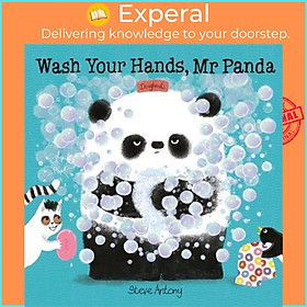 Sách - Wash Your Hands, Mr Panda by Steve Antony (UK edition, paperback)
