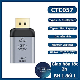 Mua Đầu chuyển Usb Type-c từ laptop  Táo Air/ Pro M1 ra HDMI/ Displayport trên màn hình hỗ trợ 4k60hz