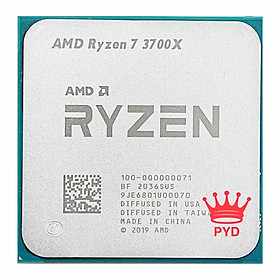 AMD Ryzen 7 3700X R7 3700X 3,6 GHz Eight-core Sixteen-THROAD CPU Bộ xử lý 65W 7NM L3 = 32M 100-000000071 AM4