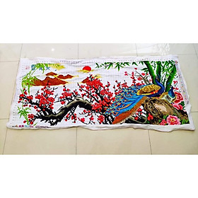 Tranh Thêu Chữ Thập Mẫu Công Phu Thê Viên Mãn Gia Hoà Vạn Sự Hưng 26