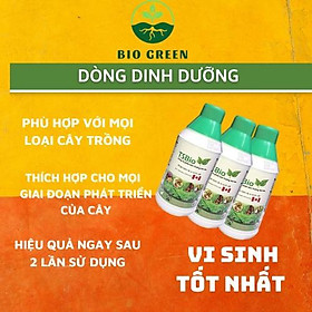 Mua Phân bón hữu cơ vi sinh  chế phẩm sinh học bio vi lượng  tăng trưởng cho cây cảnh  lá  hoa lan sen đá  dâu tây