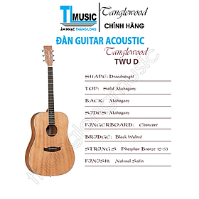 Guitar Acoustic Tanglewood TWU D