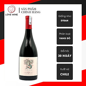 Rượu vang đỏ Chi Lê Iris Reserva Syrah 2021