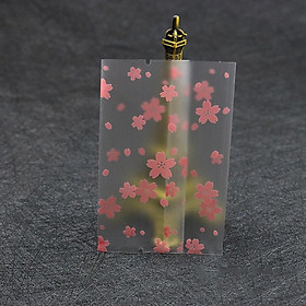 Túi đựng bánh kẹo Hoa Đào, Hàn Nhiệt, 100 Túi/sp - VUA BAO BÌ
