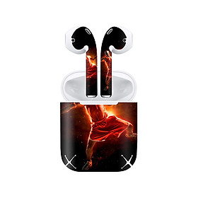Mua Miếng dán skin chống bẩn cho tai nghe AirPods in hình thiết kế - atk076 (bản không dây 1 và 2)