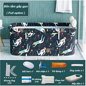 Bồn Tắm 2 Người Love in Space - có thế xếp gọn