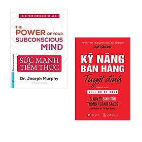 Combo 2 cuốn Sách Kĩ Năng : Kỹ Năng Bán Hàng Tuyệt Đỉnh + Sức Mạnh Tiềm Thức (Tái Bản)