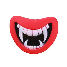 Đồ Chơi Hàm Răng Gồm Môi Đỏ Và Răng Quỷ Hài Hước Cho Chó