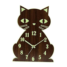 Luminous  Clock 300x220mm Non-Ticking Silent for Living Room Bedroom