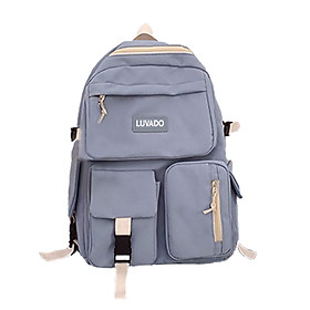 Balo - cặp sách Ulzzang nhiều ngăn đi học, đi làm, du lịch, đựng laptop B0175 Unisex nam nữ phong cách thời trang, cá tính