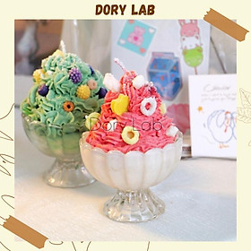 Mua Nến Thơm Ly Kem Lớn Handmade Không Khói  Phụ Kiện Chụp Ảnh  Quà Tặng - Dory Lab