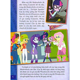 Sách My Little Pony - Rainbow Rocks - Cuộc Thi Gay Cấn (Hình Dán) - Bản Quyền