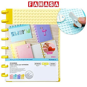 Sổ Tay Lego A5 - 160 Trang 80gsm - Giấy Tách Rời - Sworld IP4468-YE - Yellow