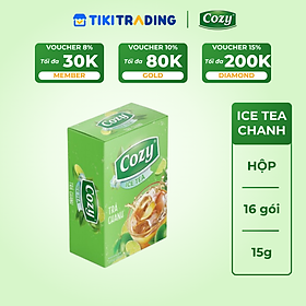 Cozy Icetea Chanh 16 gói x 15g Hộp