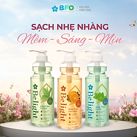 Sữa Tắm Tinh Dầu Thư Giãn Thiên Nhiên Belight Giúp Da Mềm Mại Ngừa Mụn Lưu Hương Suốt Ngày Dài Dung Tích 700ml