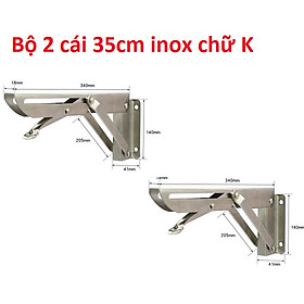 Mua Ke đỡ chịu lực bằng inox- Giá đỡ gập thông minh chịu lực 80kg