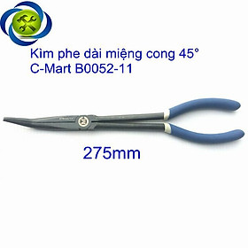 Mua Kìm phe dài miệng cong 45° C-Mart B0052-11 275mm