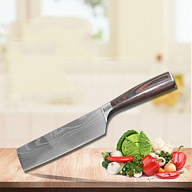 Mua DAO BẾP THÁI LÁT USUBA THÉP DAMASCUS MÃ IDT125