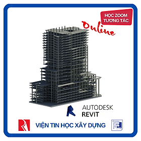 Hình ảnh [KHÓA HỌC ONLINE TƯƠNG TÁC] Học Revit Structure (CB+NC) chuẩn Nhật Bản - Đại học Xây Dựng